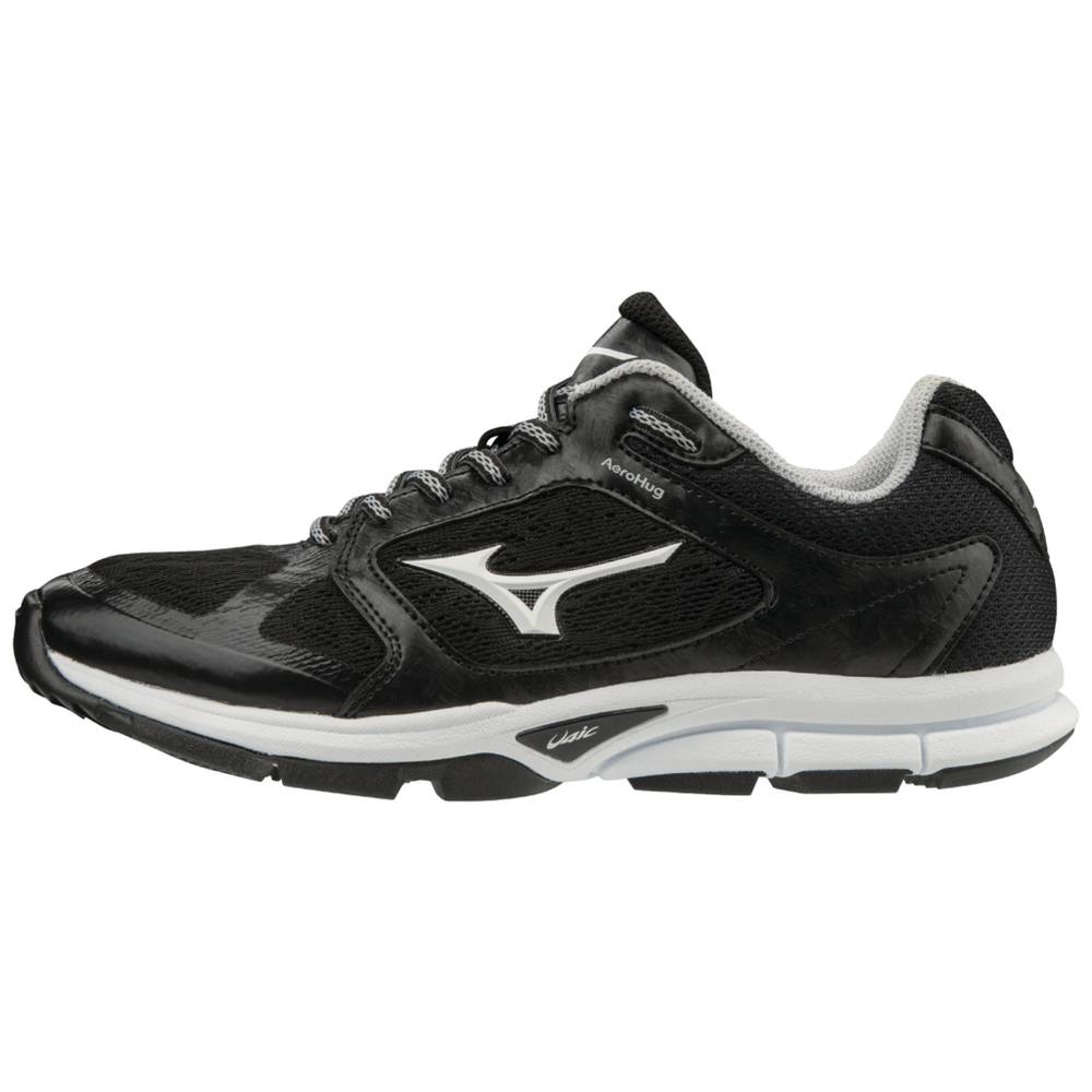 Scarpe Softball Mizuno Utility Donna - Nere/Bianche - 72136-DYMZ